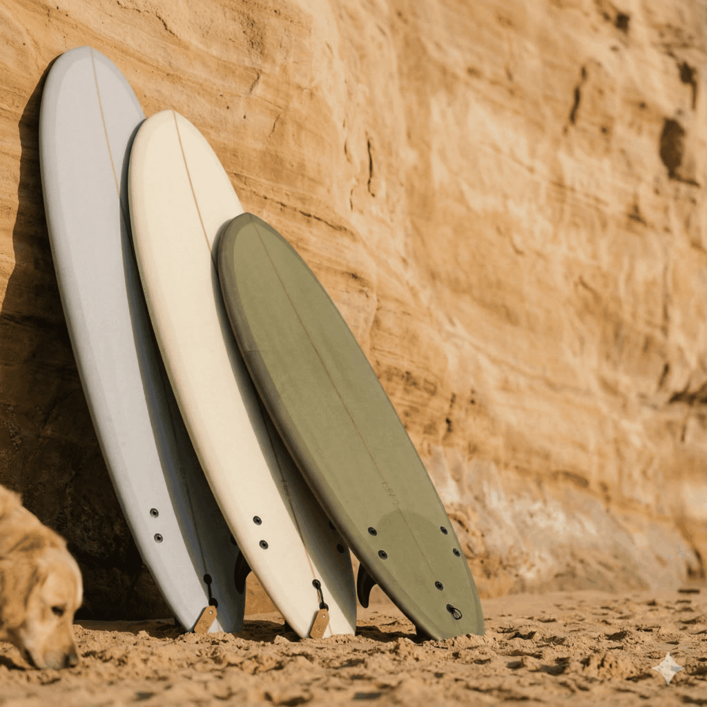 Surfboard on the beach