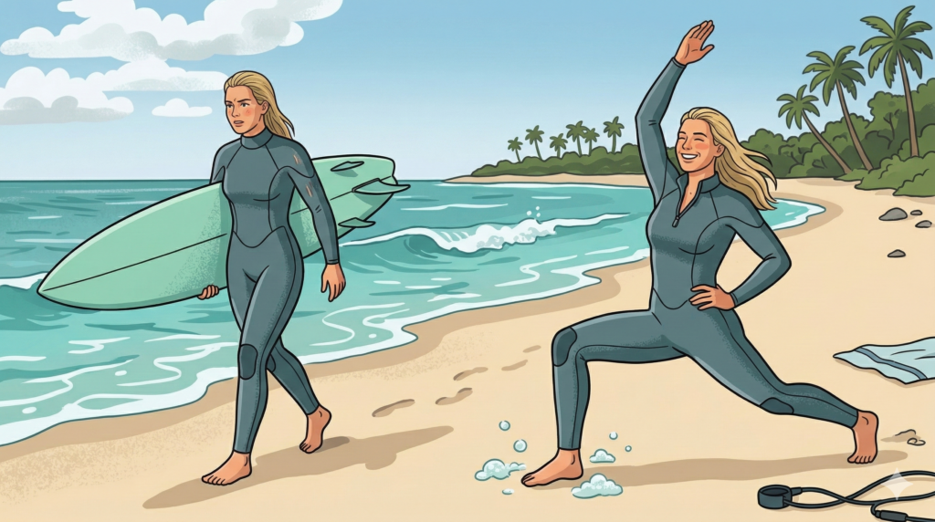 Most fitness routines are a grind. You watch the clock on a treadmill, or you count reps in a crowded gym. Surfing is entirely different; it is full-body conditioning disguised as fun.