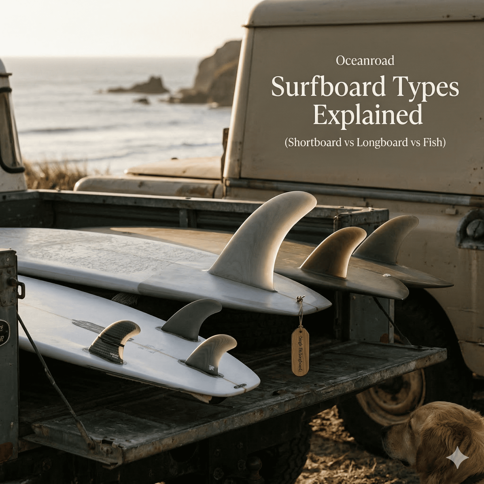 Surfboard Types Explained: Shortboard vs Longboard vs Fish