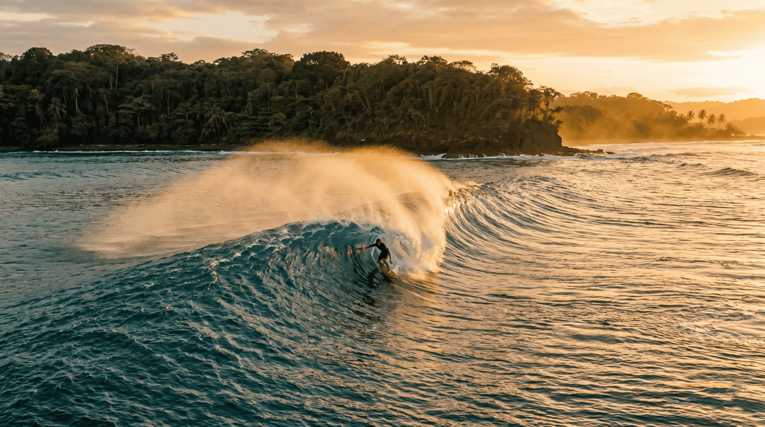 Surf trip to Central America: Taking advantage of the constant offshore winds of Nicaragua and the swells of the Southern Hemisphere.
